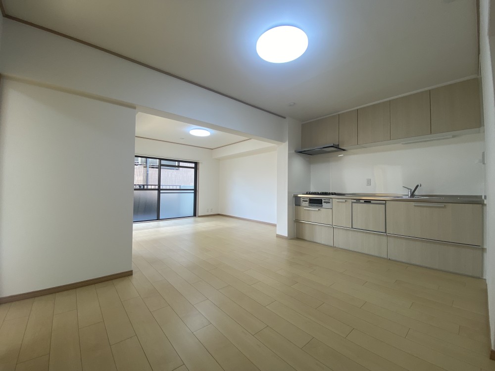 中古分譲マンション　床下配管から新設